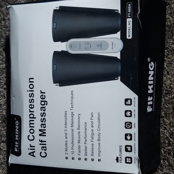 FIT KING AIR COMPRESSION CALF MASSAGER LIKE NEW - Picture 1 of 10